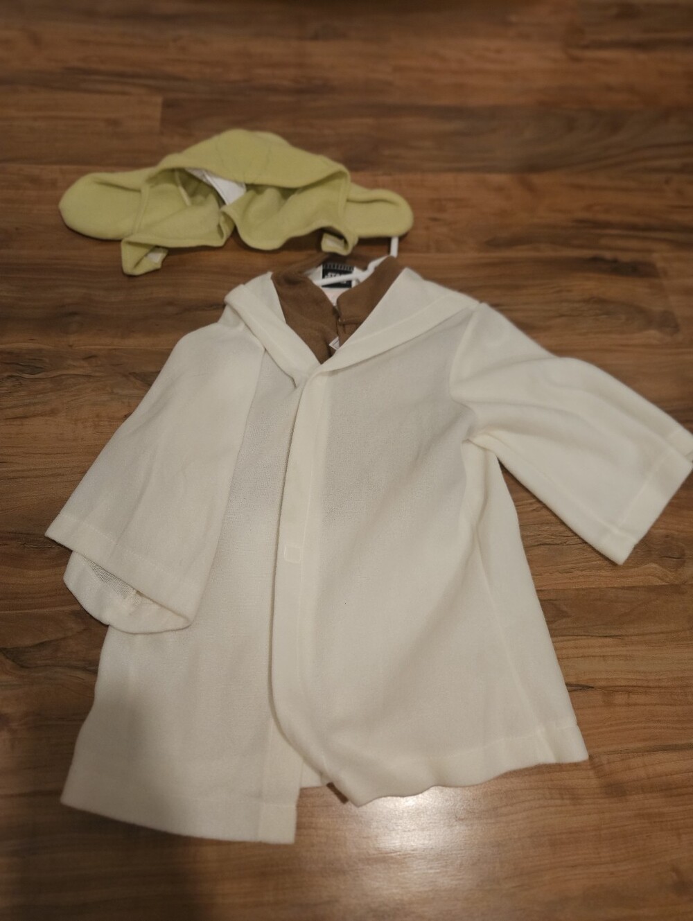 Star Wars Kids Cream Hooded Cape with Yoda Hat 24 Months